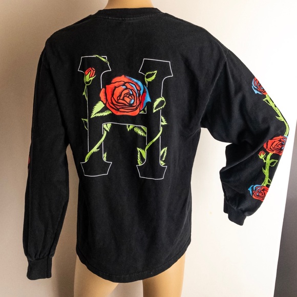 HUF Other - HUF Classic H Rose Mens T-Shirt long sleeve